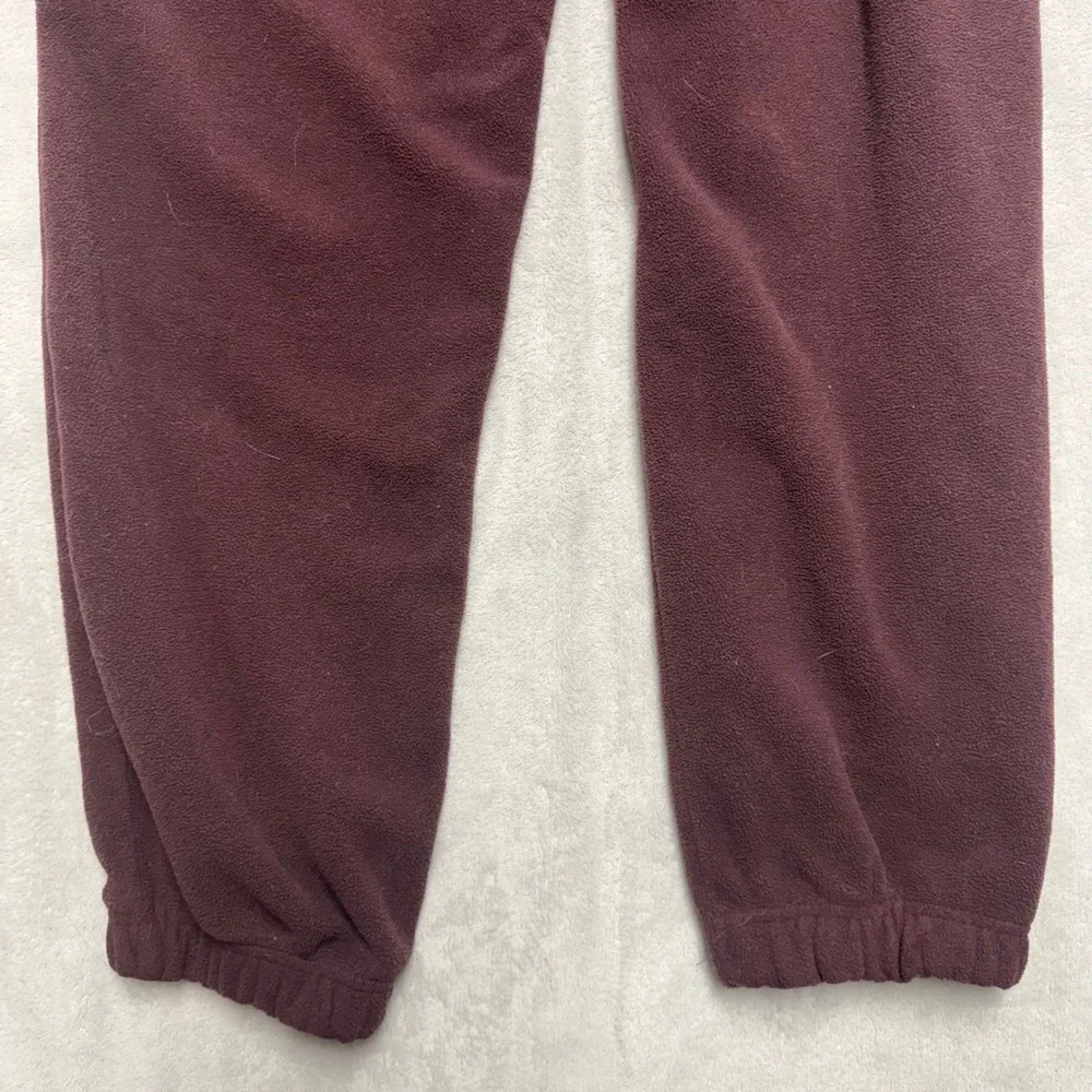 Nike SB Mens Polar Fleece Joggers Burgundy Maroon Belted Pants AQ8037-652 L